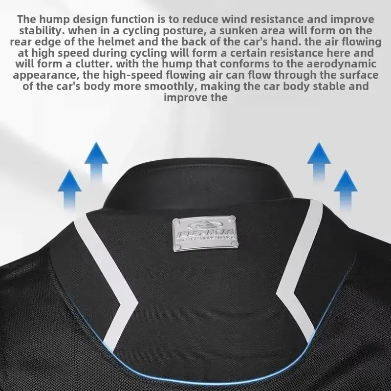 BENKIA Motorcycle Riding Jacket Light Weight All-Purpose Protective Gear with Enhanced Ventilation For Men Motorbike Jacket