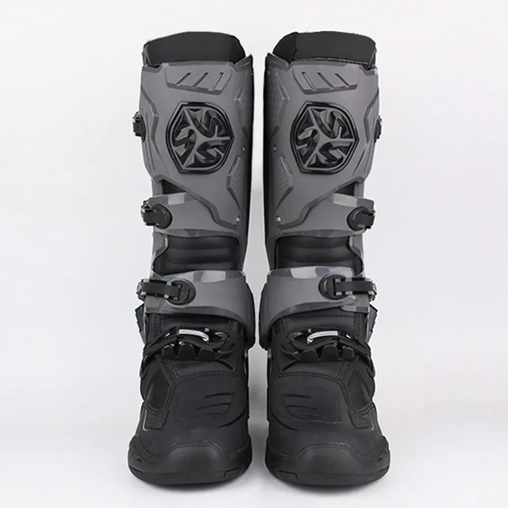 SCOYCO CE Certification Motocross Protective Boots Outdoor Anti-drop Racing Boots  Motorcycle Boots TPU Protection EU 39-46