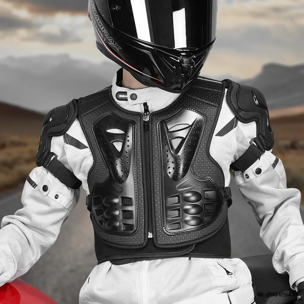 Motorcycle Armor Chest Vest Armor Motocross Full Body Armor Protection Chest Back Protection Vest Moto Skiing Skating Outdoor