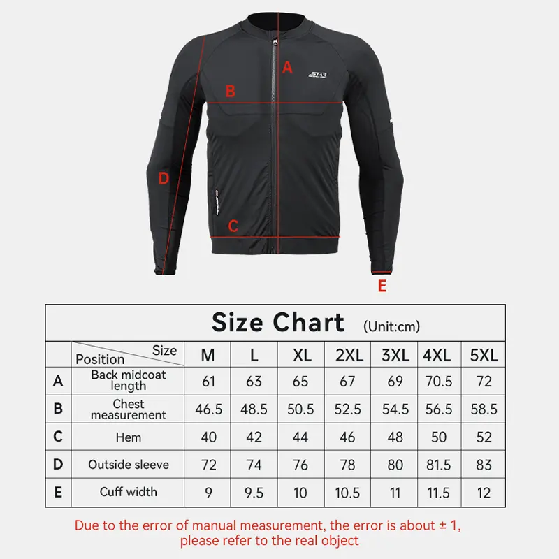 Motorcycle Riding Protective Jacket Motocross Protection Armor All-Season Breathable Anti-Fall Motorcycle Equipment Reflective