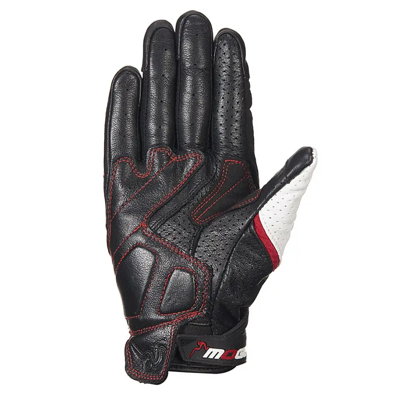 MOGE Motorcycle Gloves Breathable Leather Moto Gloves Carbon Fibre Motocross Gloves Touch Function Guantes Moto Riding Gloves