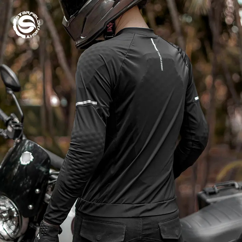Motorcycle Riding Protective Jacket Motocross Protection Armor All-Season Breathable Anti-Fall Motorcycle Equipment Reflective