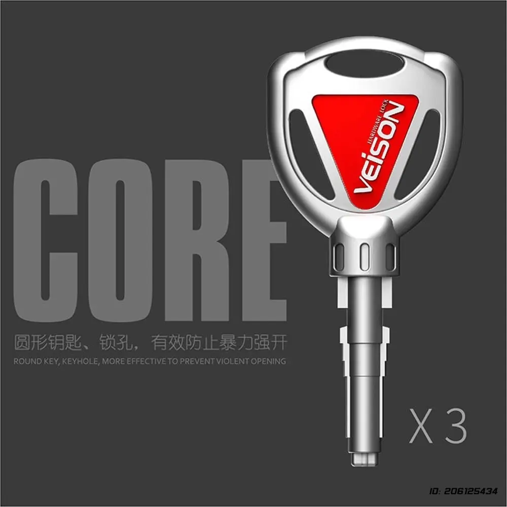 Motorbike Disc Brake Lock Outdoor Motor-Bike Scooter Lock Electric Motorcycle Anti-theft Lock Waterproof Bicycle Accessories
