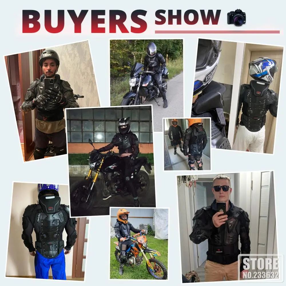 HEROBIKER Motorcycle Jackets Men Women Turtle Full Body Armor Protection Jackets Motocross Enduro Racing Protective Gear