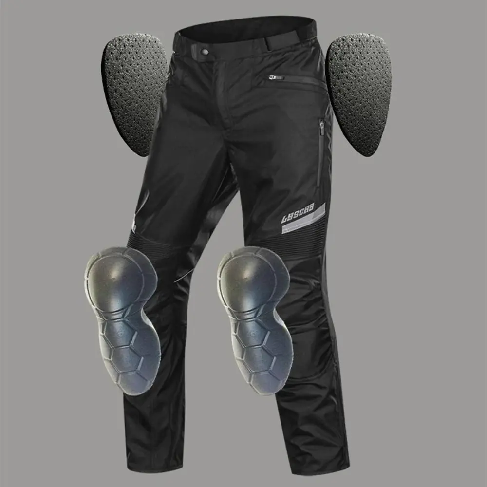 LYSCHY Motorcycle Jacket Suit Detachable Insulation Waterproof Jacket Pants Ready Armor For Men Women Protective Gear