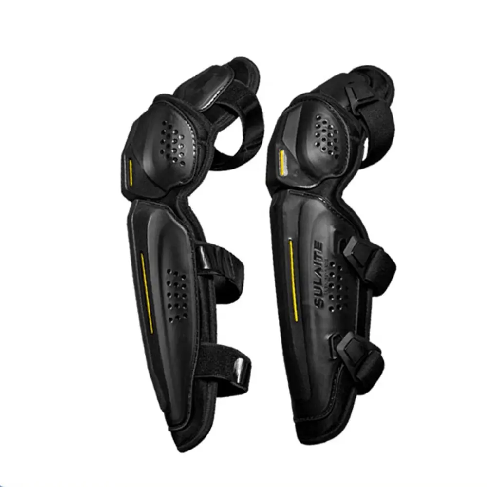 Motorcycle Knee Pads Equipment Quick Release Buckle Long Knee Pads Outdoor Moto Knee And Elbow Pads CE Anti Fall Equip