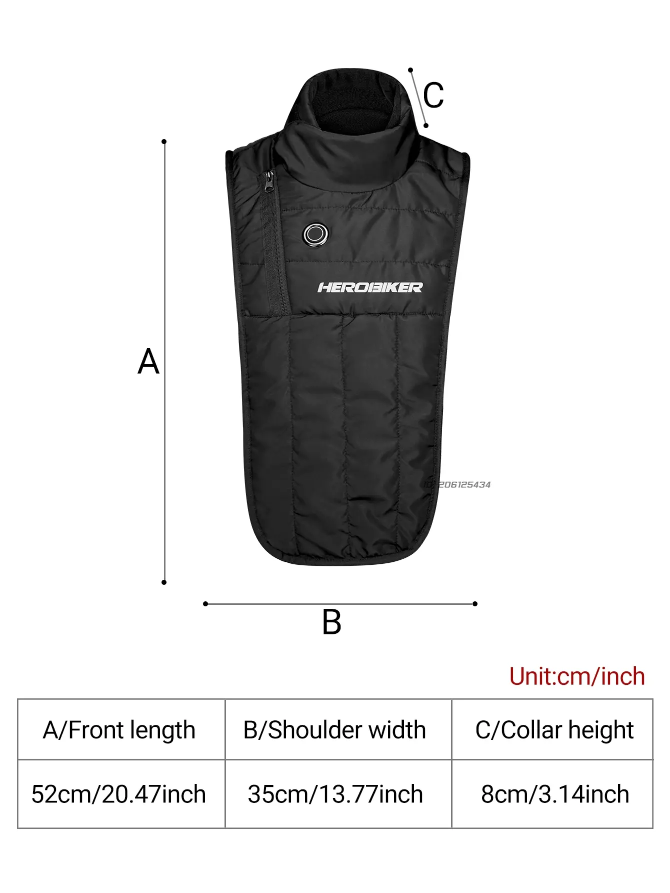 Motorcycle Heated Scarf for Winter Electric Warm Neck Warmer Windproof USB Adjustable Temperature Comfortable for Outdoor Rides
