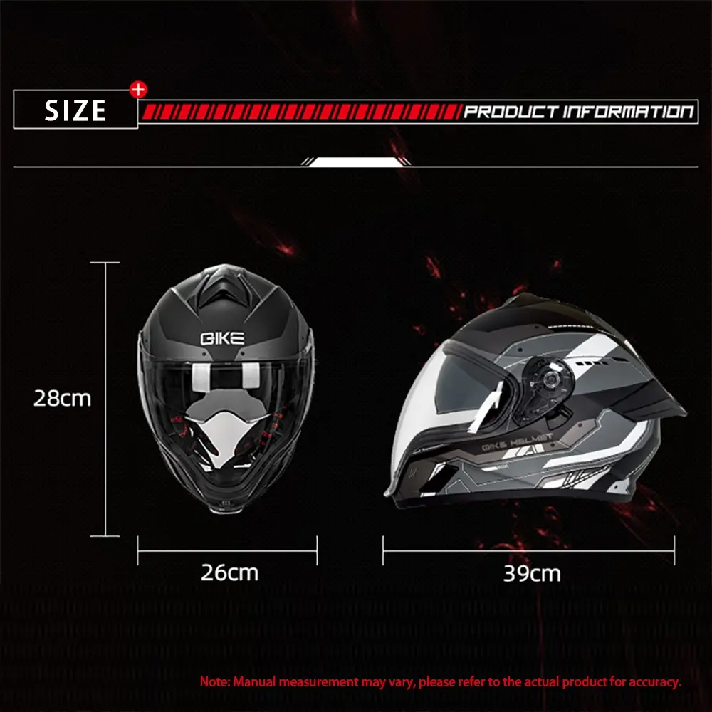 Motorcycle Helmet For Men Full Face Helmets Motorbike Racing Helmet ECE DOT Certification Moto Safety Helmet M-2XL