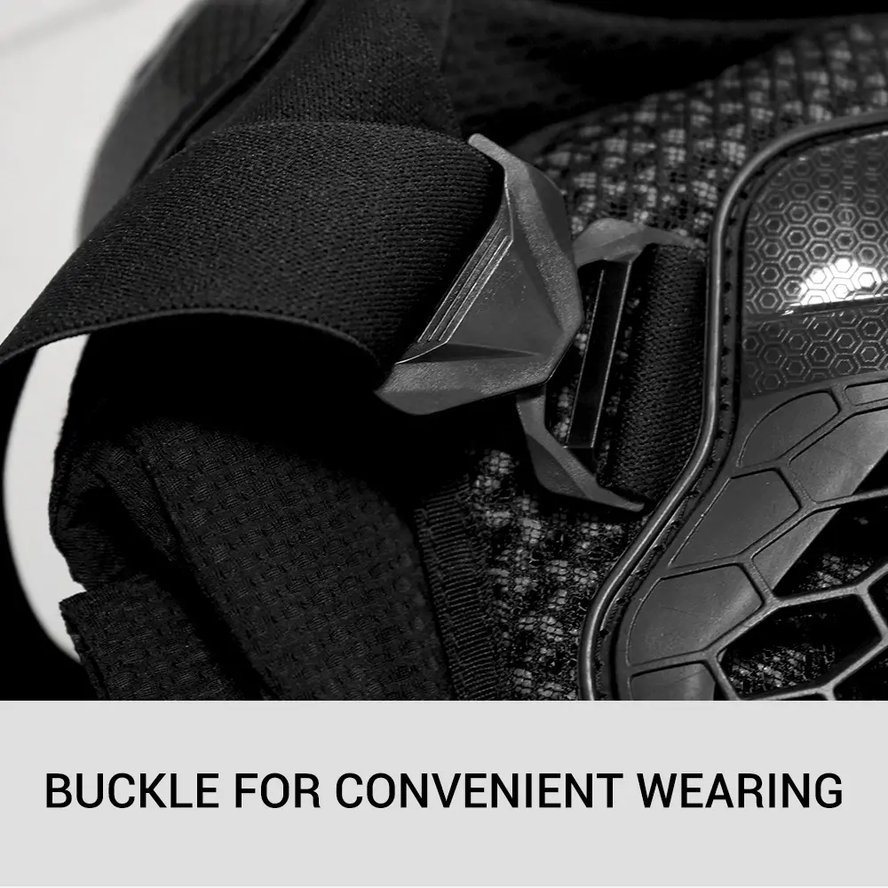 Off-Road Motorcycle Armor Unisex With Chest Back Protection Breathable Abrasion-Resistant Impact Gear For Moto Riding Jacket
