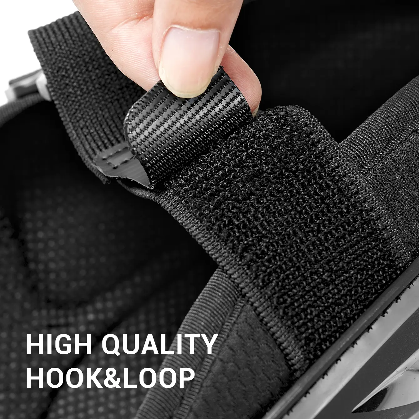 Motorcycle Knee Elbow Set 4-Piece Set - Heavy Duty Impact Protection Adjustable Straps CE Certified Universal Fit for Riders