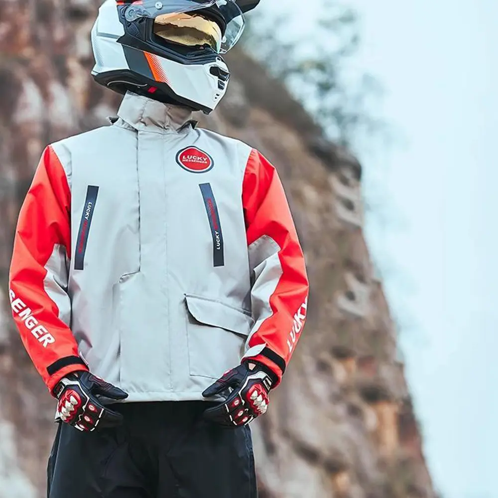 Motorcycle Rain Coat Waterproof Motorcyclist Raincoat Men Women Outdoor Prevention Jacket Pants Moto Biker Rain Suit