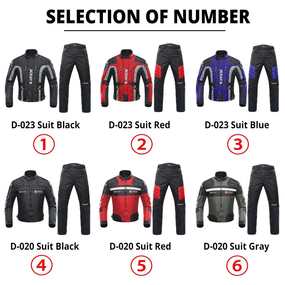 New Winter Motorcycle Jacket Warm Motorcycle Pants Wear-resistant Motorcycle Motocross Jacket Windproof Moto Protector