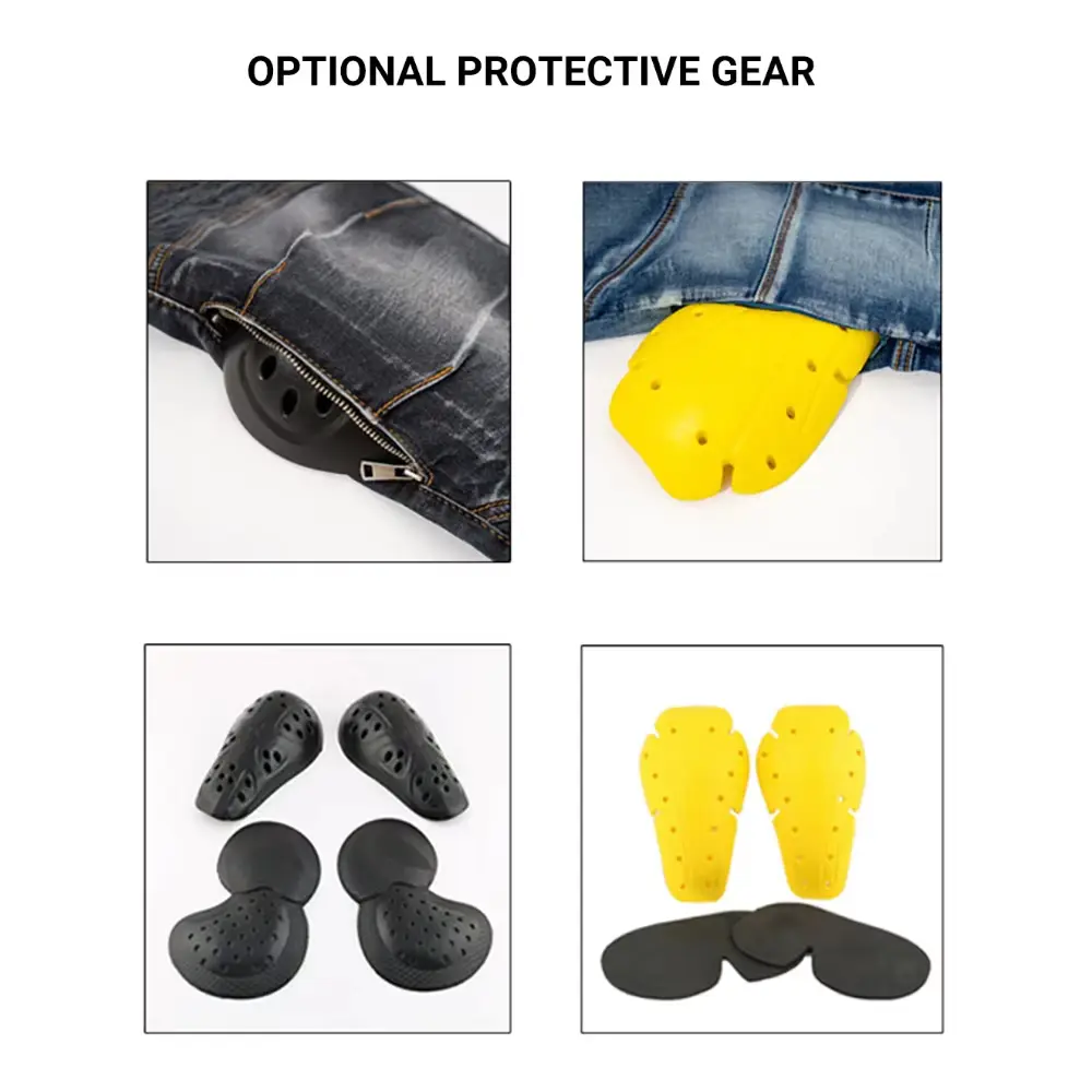 Motorcycle Jeans Pants Protective Gear Touring Motorbike Trousers Motocross Pants CE Protective Gear Stretch Jeans