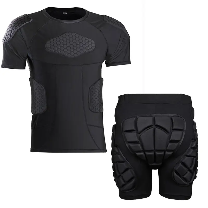 Motorcycle Armor Suit Motocross Jacket Padded Compression Shirt Rib Chest Protective Armor Jacket Riding Motorbike Accessories