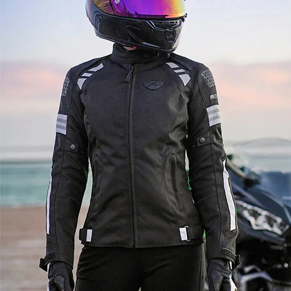 Motocross Jacket Outdoor Road Commuter Motorcycle Riding Jacket Summer Cycling Jacket Outdoor Sports Tops Abrasion Women