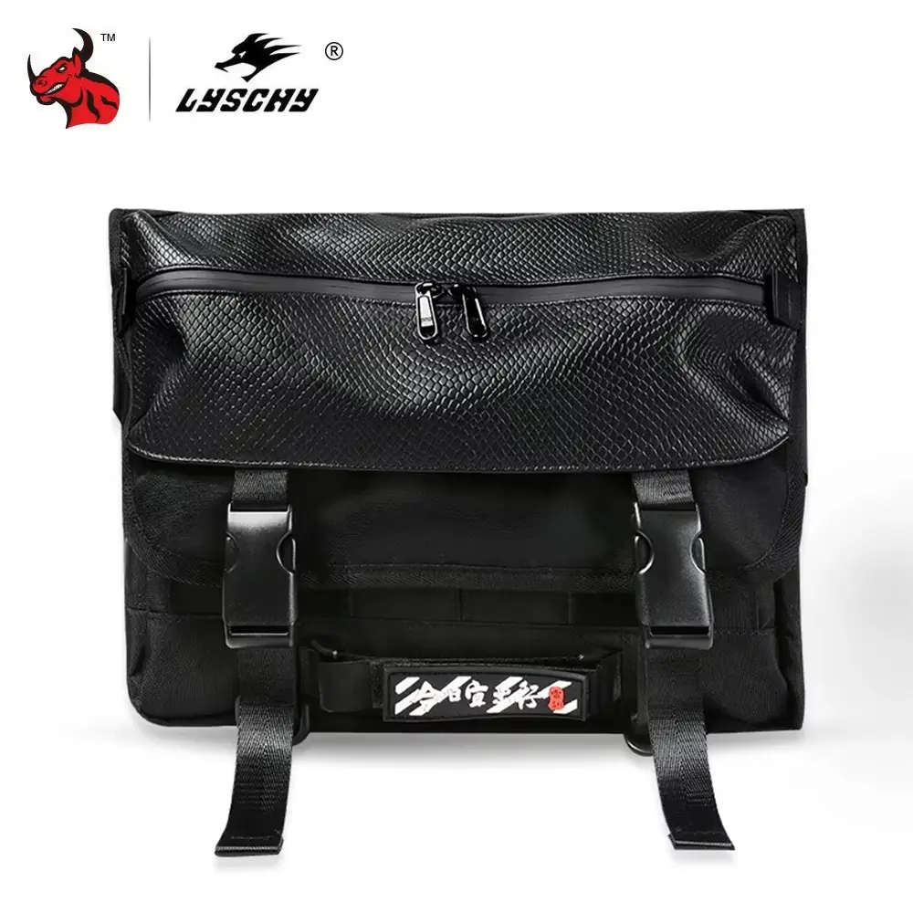 Lyschy New Motorcycle Riding Crossbody Bag Commuting Single Shoulder Waterproof Motorcycle Backpack Rider Equipment