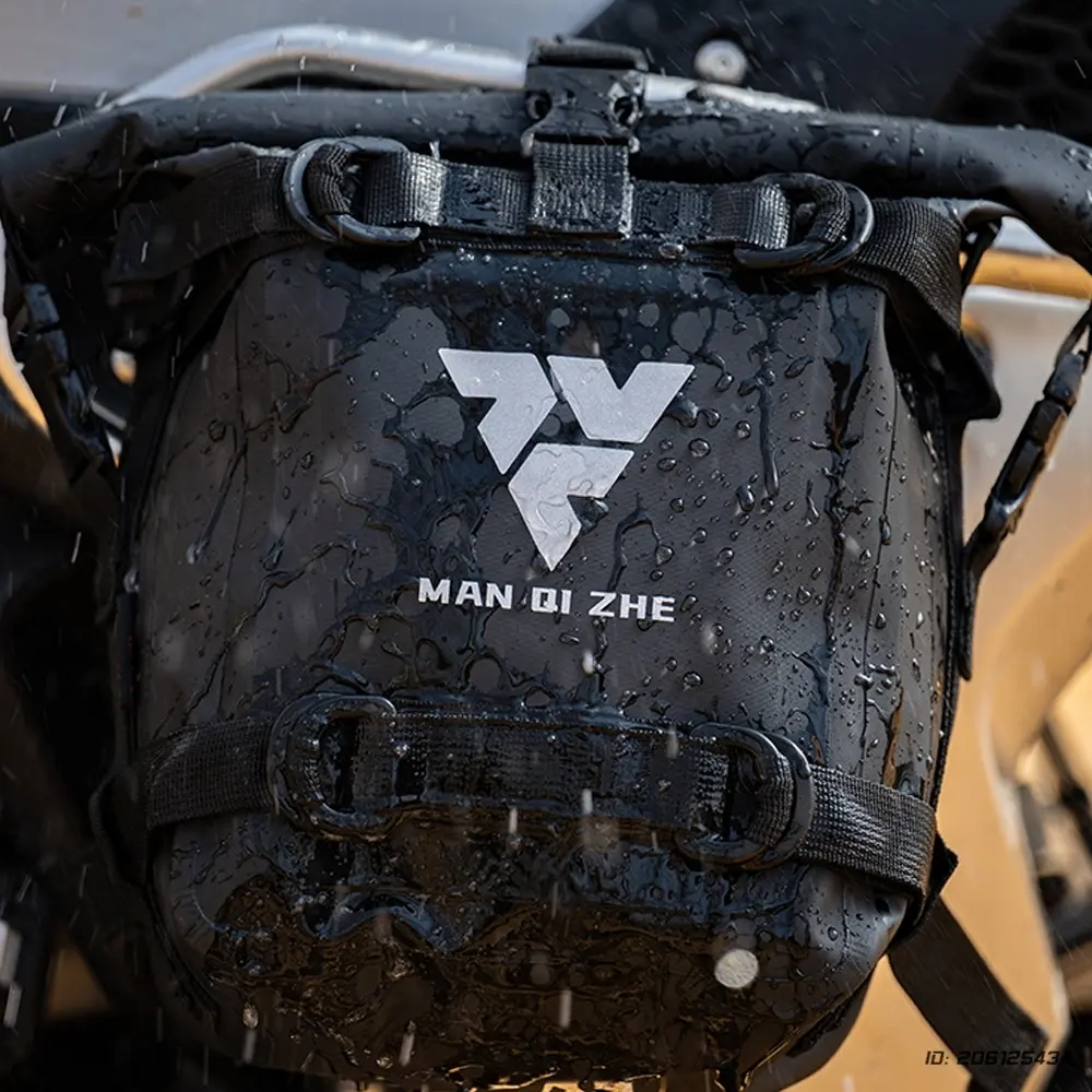 Motorcycle Frame Crash Bars Waterproof Bag Motorcycle Crash Bar Bag Motorbike Touring Side Backpack Adventure Moto Saddlebags