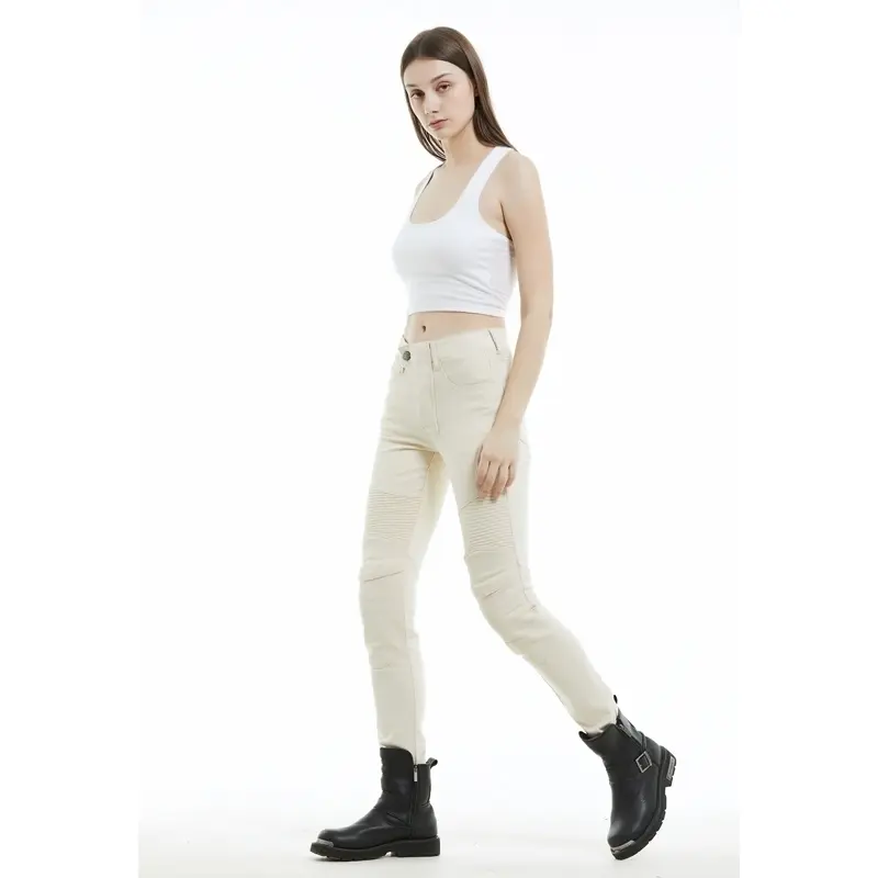 Retro Motorcycle Pants Motorcycle Riding Pants Anti Fall Women Motorbike Pants Protective Gear Female Knight Protective Trousers