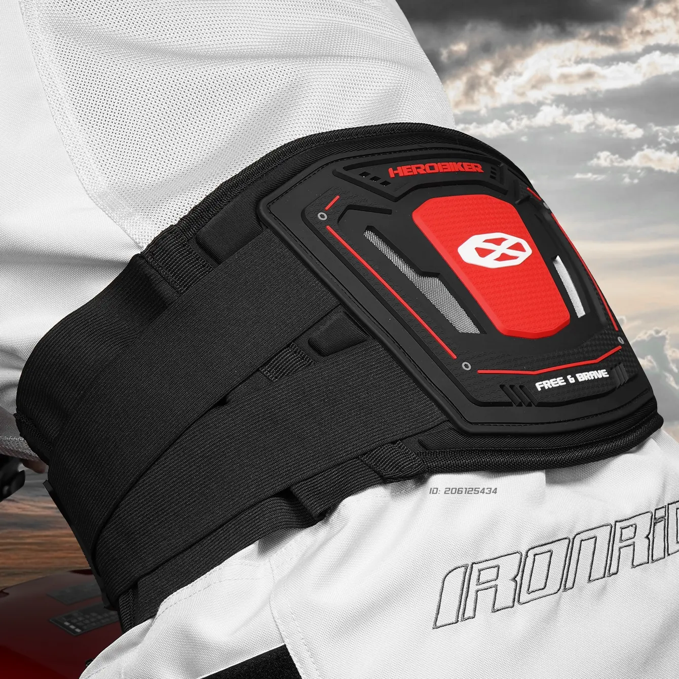 Motorcycle Waist Protector Adjustable Moto Waist Belly Motocross Professional Motocross Guard Riding Protective Accessories