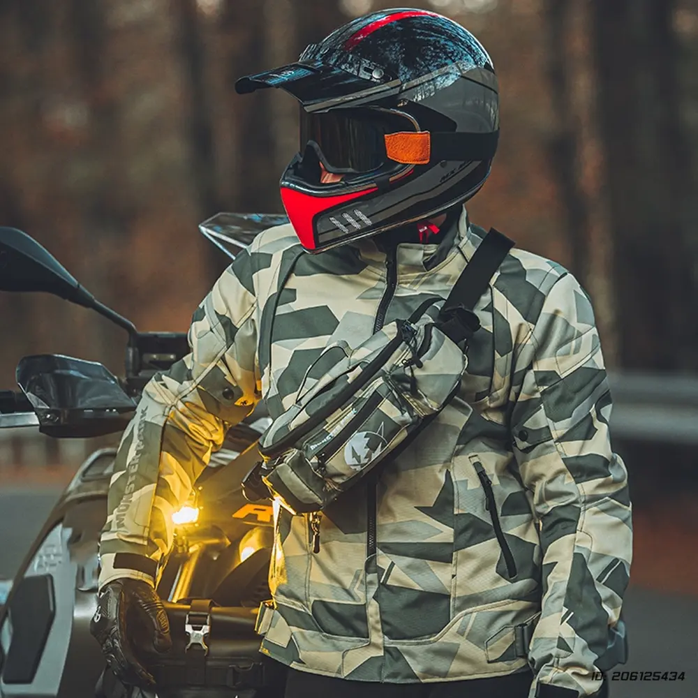 Motorcycle Bag High Capacity Waterproof Motorcycle Waist Bag The Multi Functional Travel Bag Motorcycle Waist Bag Men Women