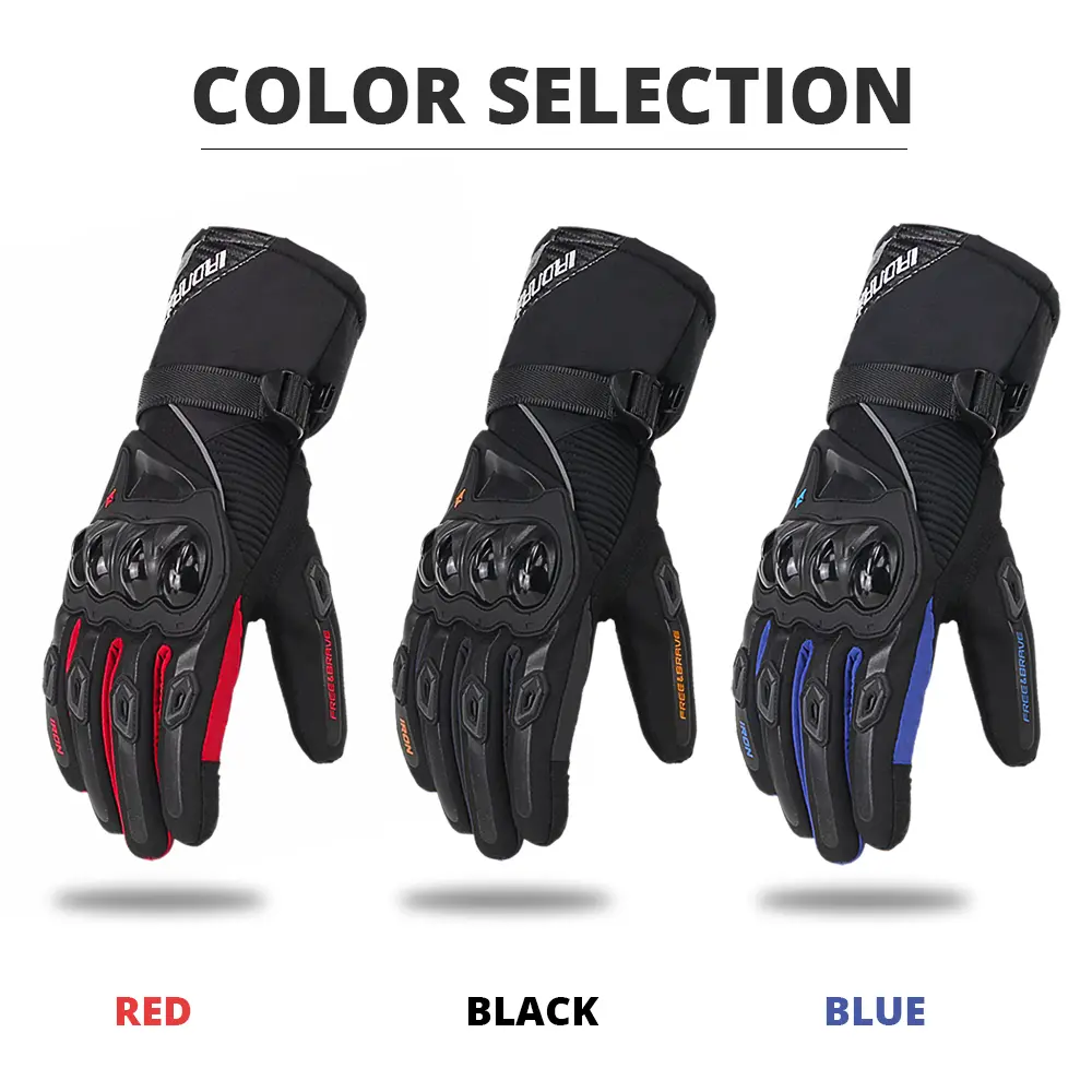 Winter Motorcycle Gloves Windproof Waterproof Guantes Moto Men Motorbike Riding Gloves Touch Screen Moto Motocross Gloves