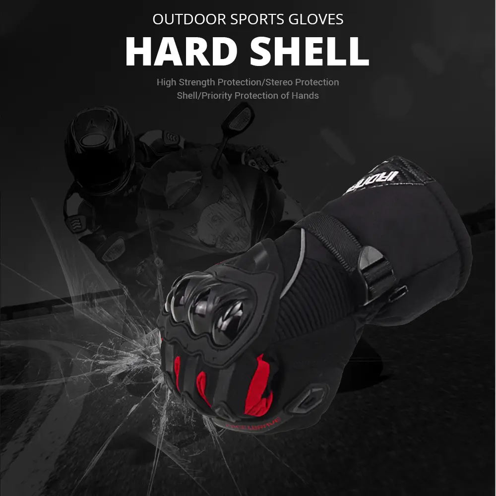 Winter Motorcycle Gloves Windproof Waterproof Guantes Moto Men Motorbike Riding Gloves Touch Screen Moto Motocross Gloves