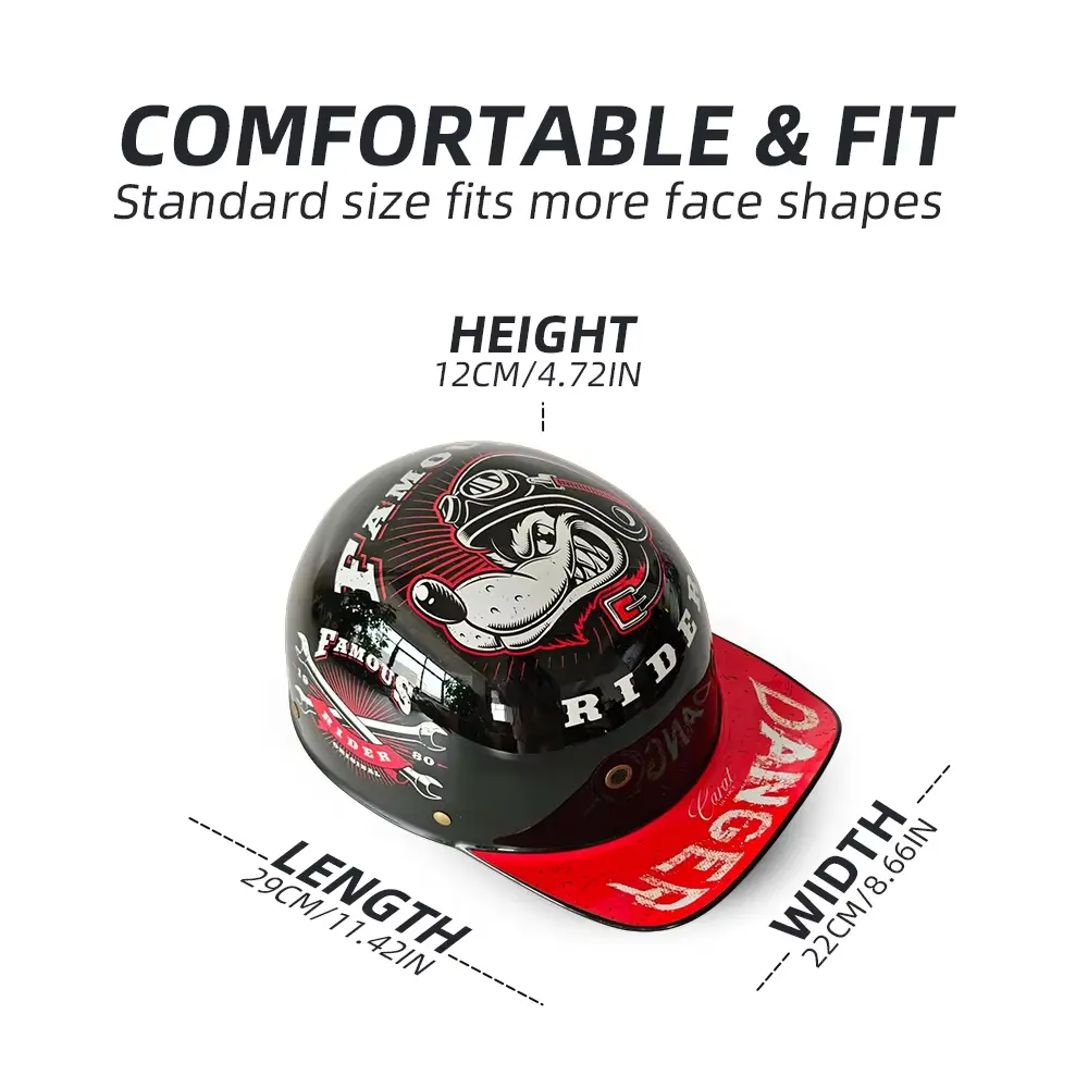 Summer Retro Motorcycle Half Helmet Mesh Ventilated Open Face Design Lightweight Breathable For Vintage Scooter Cruiser Riding
