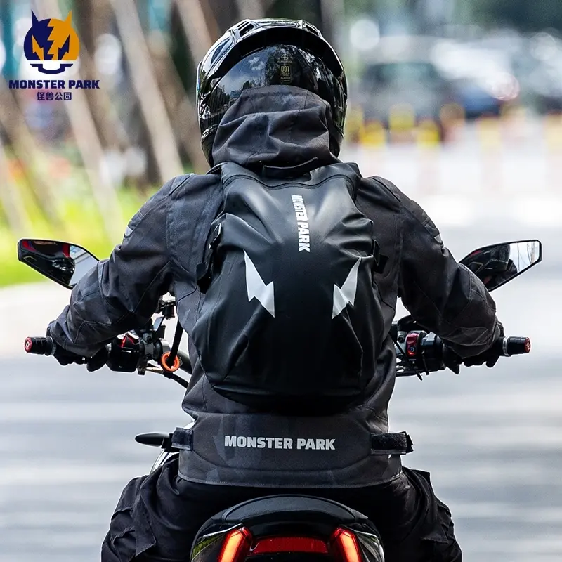 New Universal Motorcycle Backpack Waterproof Cycling Bag Motocross Racing Helmet Backpack Portable Moto Bag Outdoor Hiking Bag