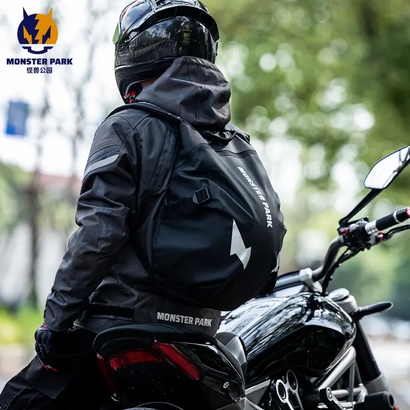 New Universal Motorcycle Backpack Waterproof Cycling Bag Motocross Racing Helmet Backpack Portable Moto Bag Outdoor Hiking Bag