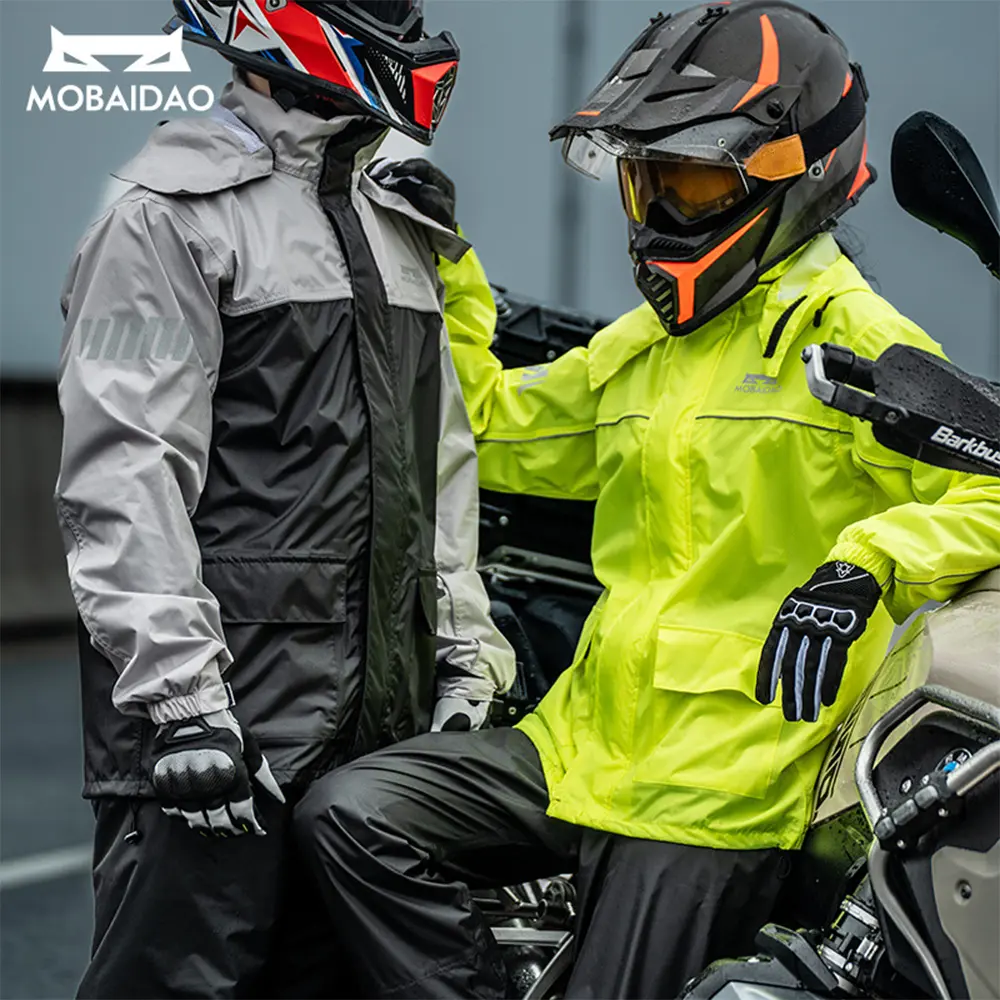 Men's And Women's Common Split Motorcycle Raincoat Rainstorm Protective Clothing Necessary Equipment For Motorcycle Travel