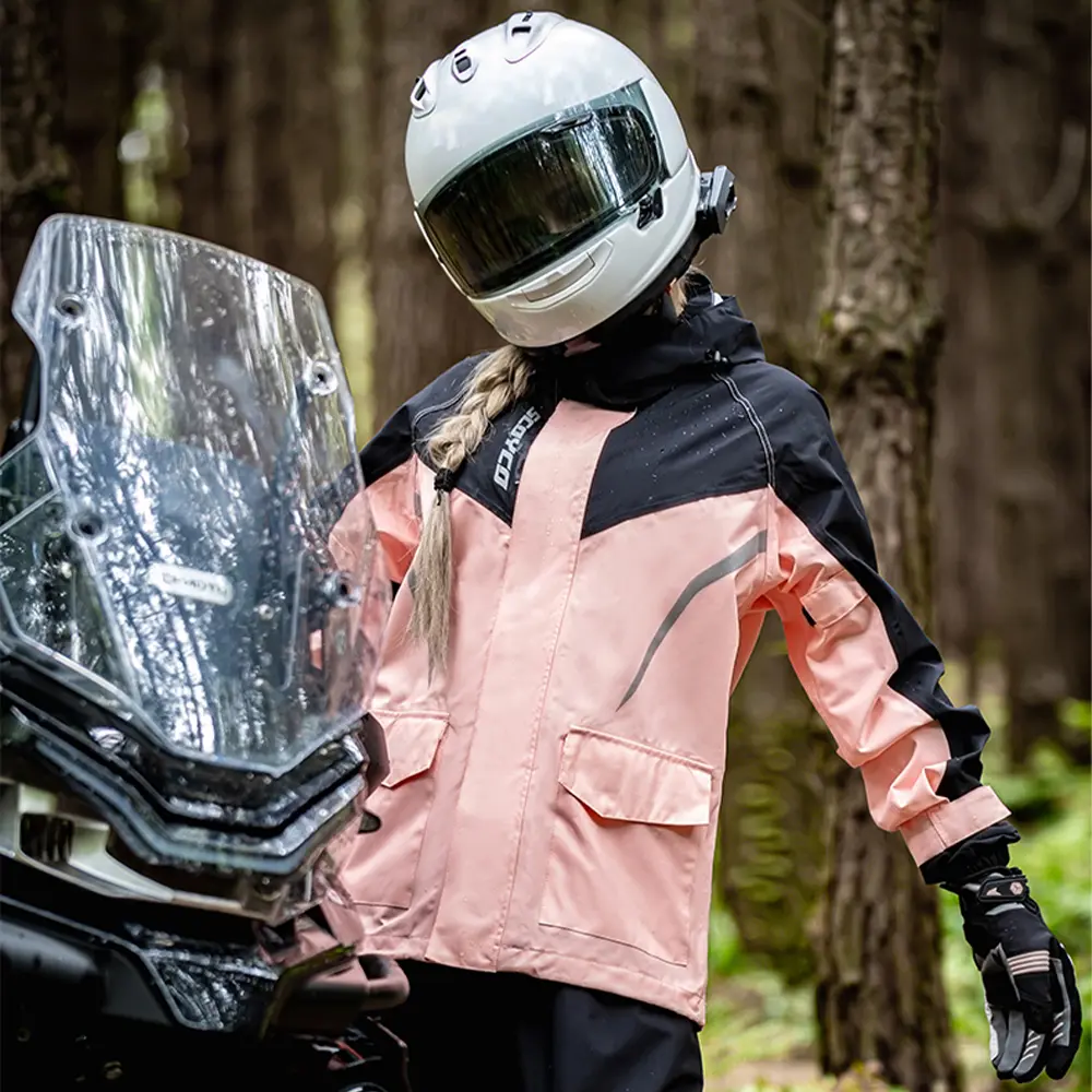 Motorcycle Riding Raincoat Women's Knight Raincoat Motorcycle Rainstorm Proof Split Pedal Electric Car Raincoat