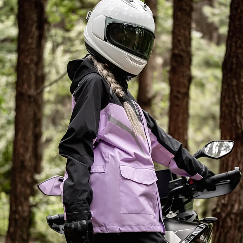 Motorcycle Riding Raincoat Women's Knight Raincoat Motorcycle Rainstorm Proof Split Pedal Electric Car Raincoat