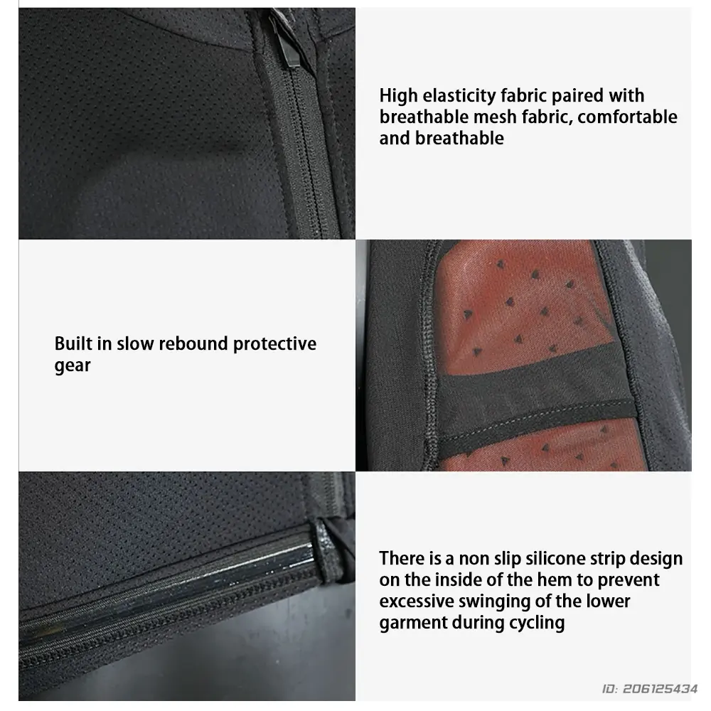 Summer Men's Motorcycle Jacket Breathable Mesh Motorbike Jacket Waterproof Windproof Outdoor Motocross Riding Jacket M-2XL