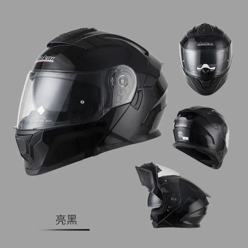 Motorcycle Flip Up Helmet Motorbike Full Face Capacete Modular Helmet Moto Motocross Kask Off Road Motocross Helmet DOT Approved
