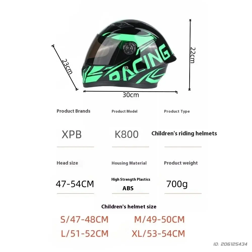 New Children Helmet Safety Kid Riding Helmets Full Face Outdoor Sports Riding Outdoor Sports Head Bicycle Street Bike Helmet