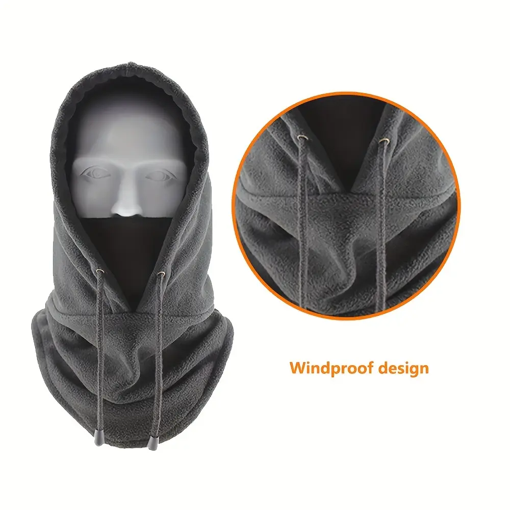 Thermal Motorcycle Face Mask Warm Ski Face Mask Hood Helmet Balaclava Hat Headwear Motorbike Face Mask