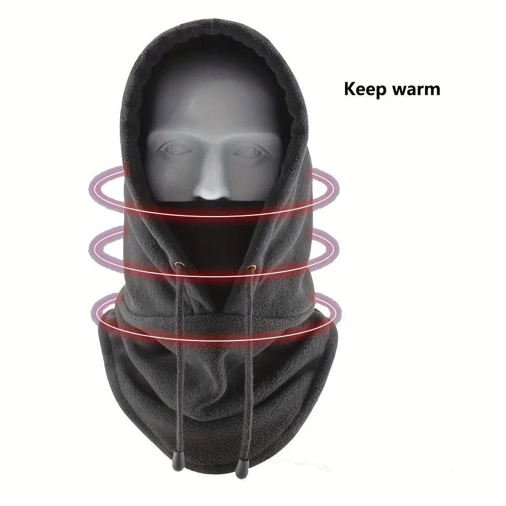Thermal Motorcycle Face Mask Warm Ski Face Mask Hood Helmet Balaclava Hat Headwear Motorbike Face Mask