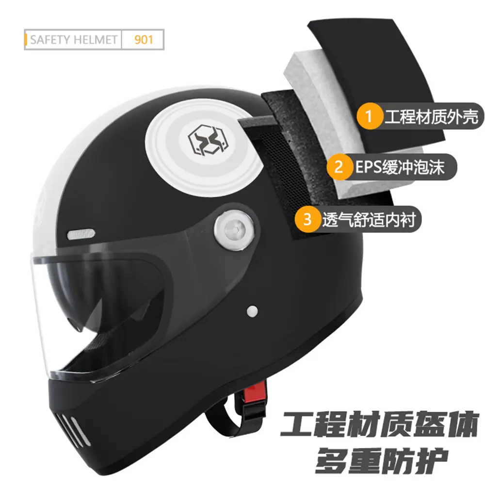 Racing Helmets Winter Warm Double Visor Modular Flip up Motorcycle Helmet Motorbike Sport helmet DOT Approved