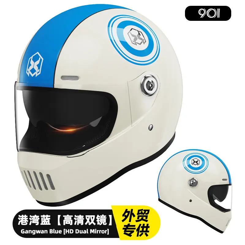 Racing Helmets Winter Warm Double Visor Modular Flip up Motorcycle Helmet Motorbike Sport helmet DOT Approved