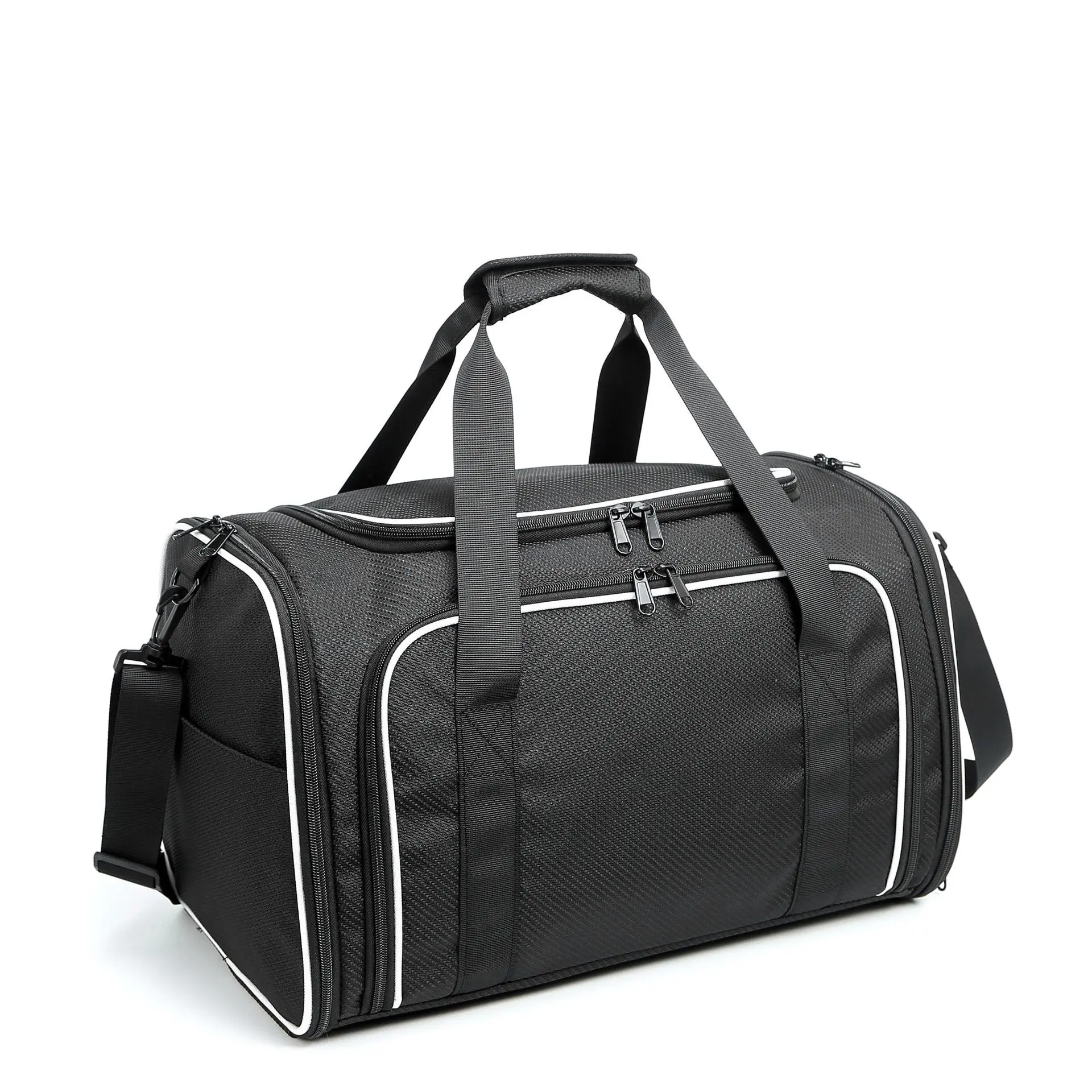 Motorcycle Multi Functional Travel Bag Helmet Storage Hand-held Single Shoulder Large Capacity Travel Crossbody Bag ﻿