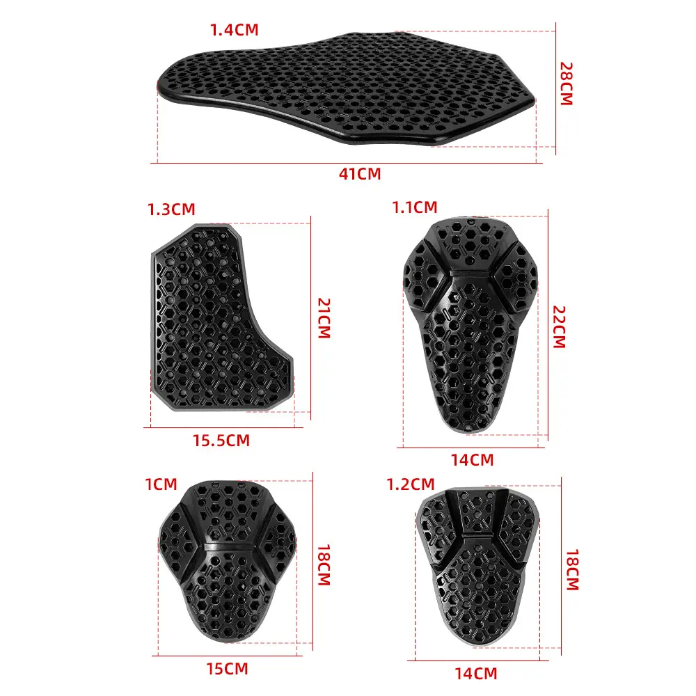 Motorcycle Riding Racing Suit Sports Protective Gear Pu Built-in Parts Set Anti Impact And Shock-absorbing Protective Gear