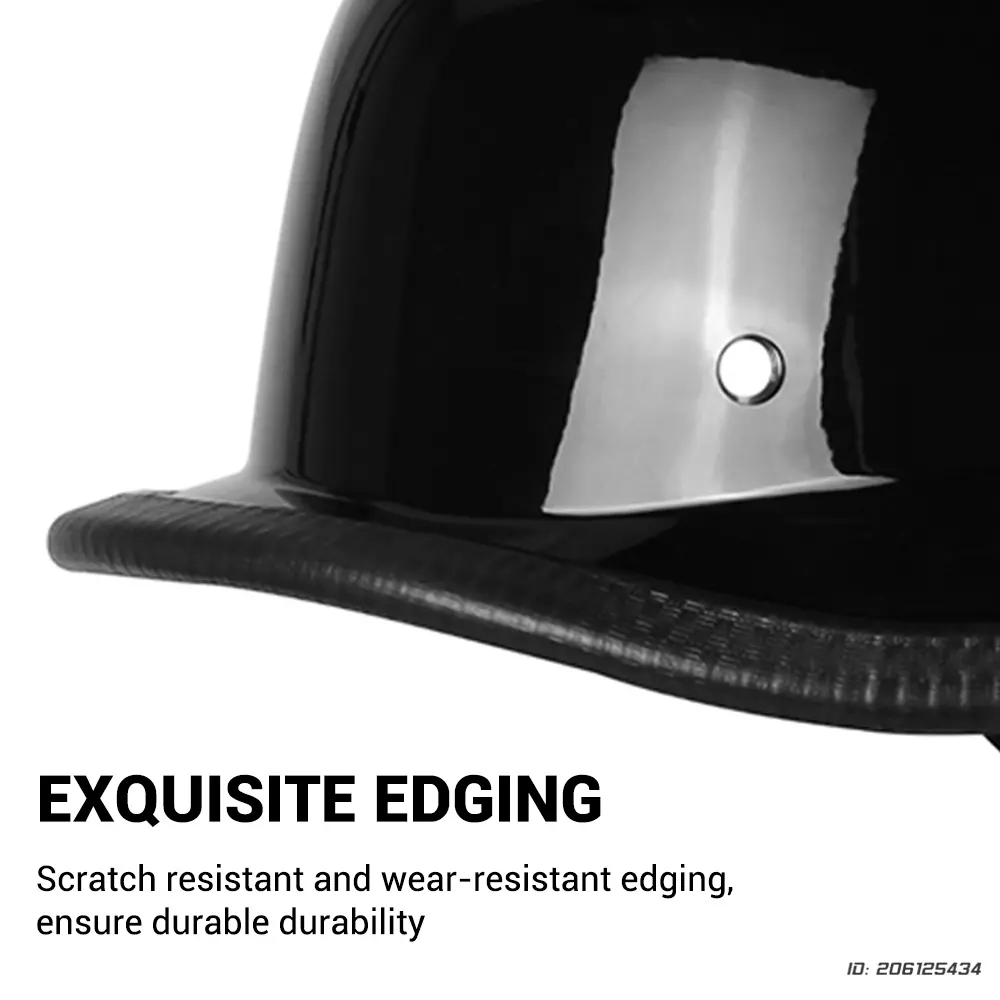 Helmets For Motorcycles Leather Style Pilot Safety Motocross Open Face Retro Helmet DOT Certification Moto Half Helmet S-XXL